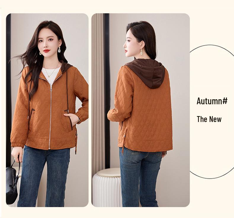 Women's 2024 Spring/Autumn Casual Short Baseball Jacket, Loose Fit, Fashionable Style