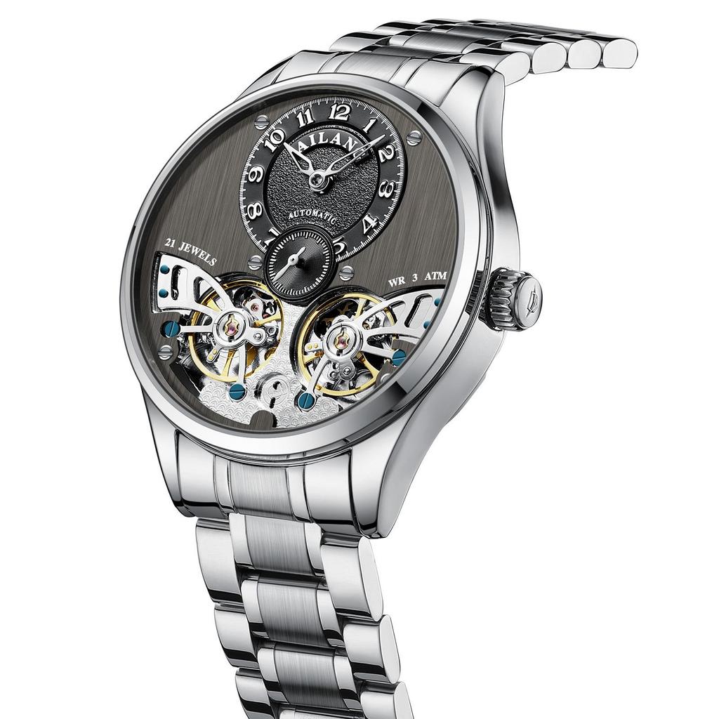 Ailang 2025 Men's Double Tourbillon Automatic Mechanical Watch