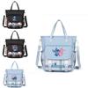 Lilo Stitch Kids Canvas Shoulder Bag With Colorful Print For Daily Use