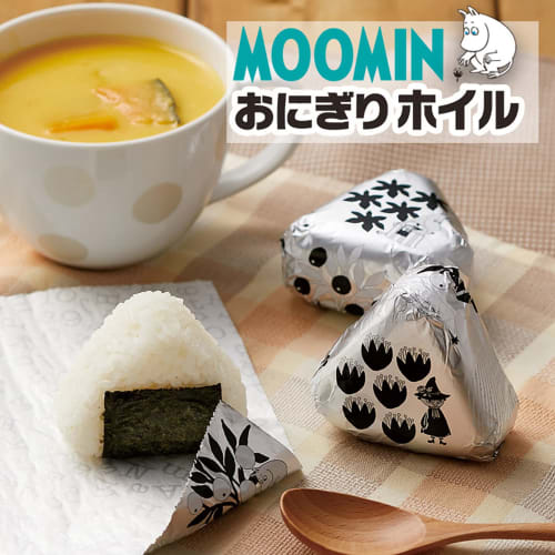 Toyo Aluminum Echo Products Co., Ltd. MOOMIN Onigiri Foil, 1 Roll, Silver, 20cm X 3.6m