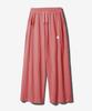 Paensyo Symbol Snap Wide Double Jersey Pants - Red