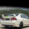 Rear Spoiler Wing for 06-15 Eighth Gen Civic, Si Ming Taiwan Style, Three-Section Sport Design