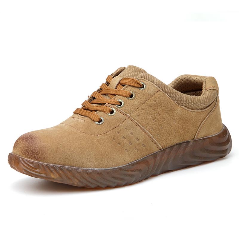 Labor Shoes, Anti-piercing Steel Bag Head, Light, Breathable, Wear-resistant, Non-slip, Protective Safety Shoes
