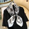 Luxury  90*90Cm Paisley Square Scarf Women Hijab Bandana Headband Ladies Shawls Bag Wrap Muffler Neckerchief Foulard
