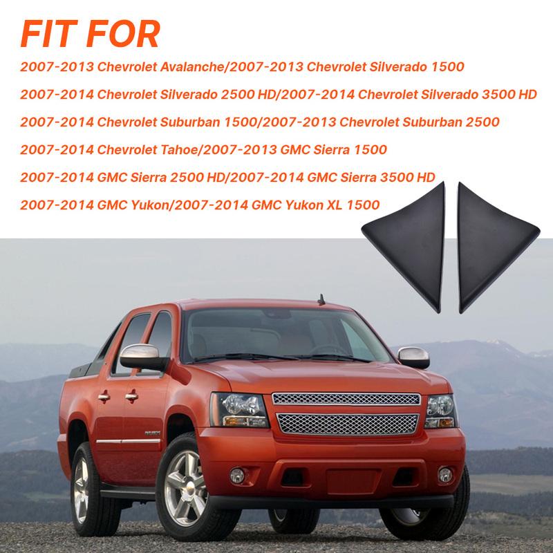 Front Door Upper Trim Panel For SILVERADO For Yukon 2007 2008 2009 2010 2011 2012 2013 FOR SUBURBAN 2007-2014 25857289 25857294