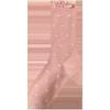 Women's Ruffle Polka Dot Scrunch Socks - Trendy Mid-Calf Cotton Ballet-Style Summer Socks