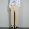 Drawstring drape casual suit pants men's loose and versatile high-end American straight-leg trousers men's small trousers