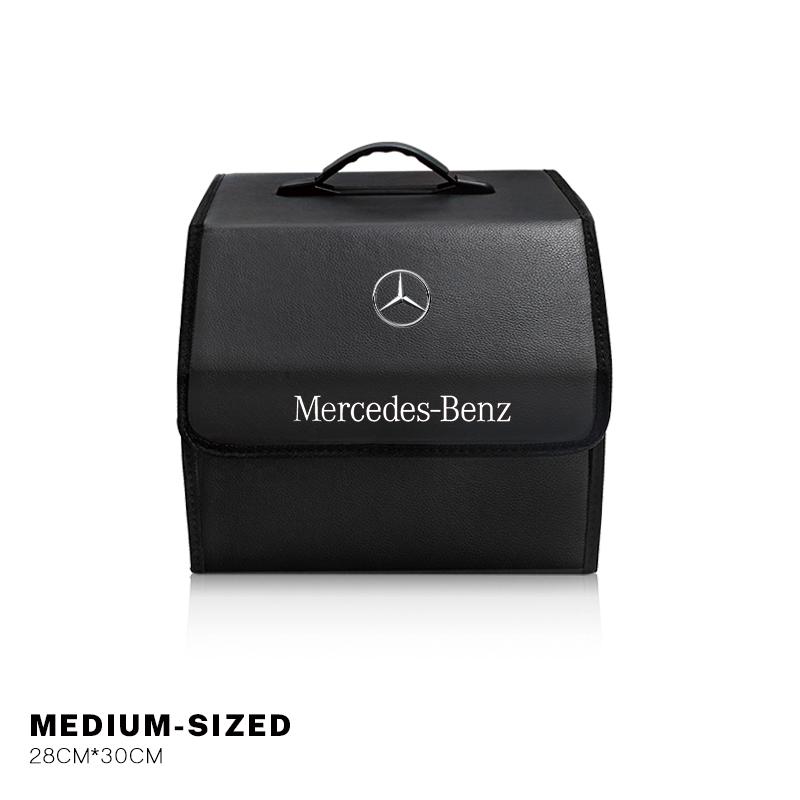 GLC GLB Caixa de Armazenamento de Viagem para Porta-malas de Carro Acessórios de Mala Dobrável Para Mercedes Benz AMG W204 W205 W203 W211 W212 W213 W201 W21
