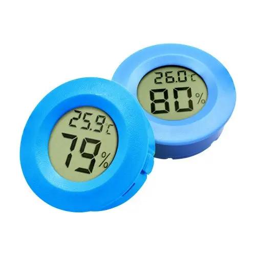 1pc Mini LCD Digital Thermometer & Hygrometer -50°C to +70°C Temperature & Humidity Meter for Fridge Freezer Testing