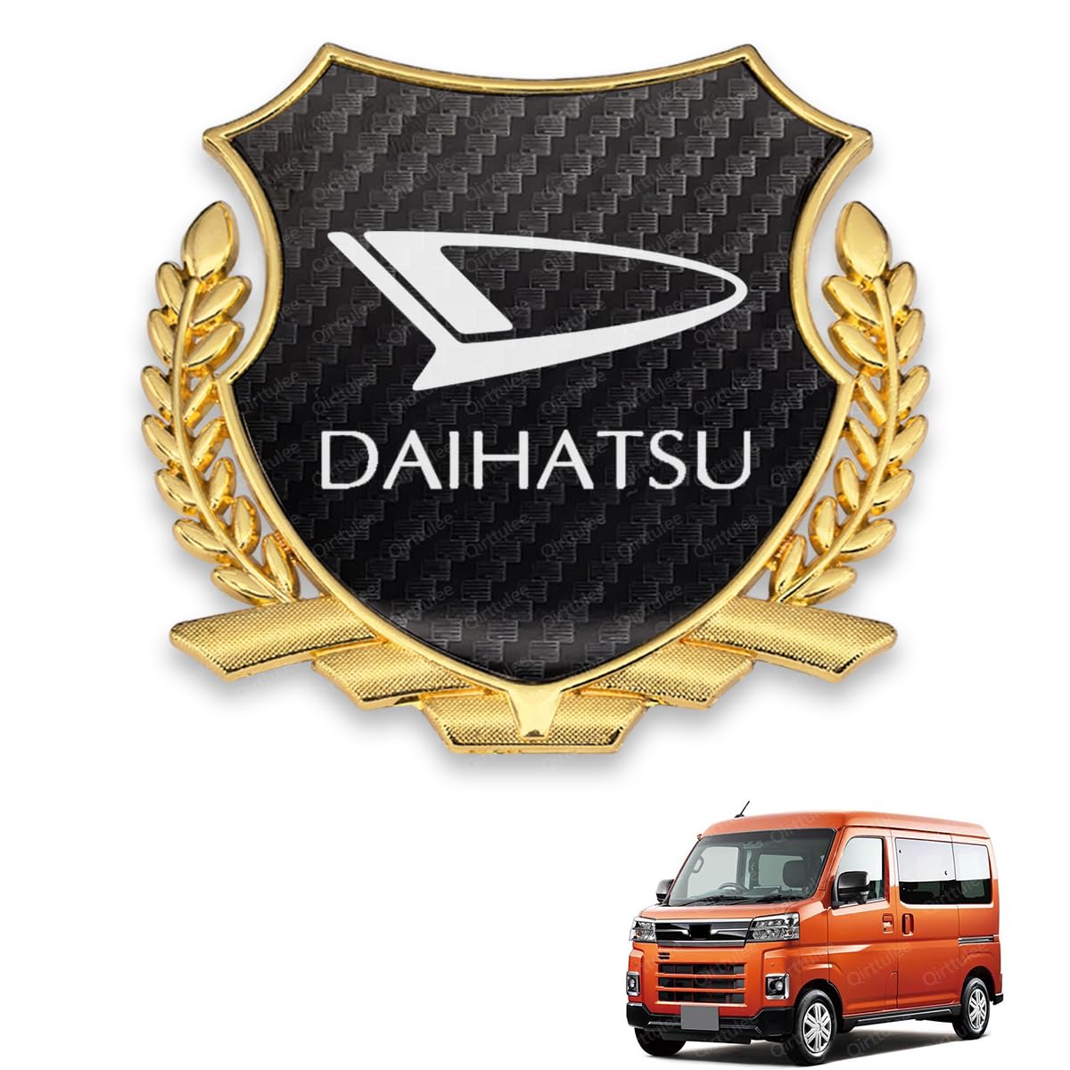 

Daihatsu Car Metal Daihatsu Move Mira Atrai Mira Car Sticker Car Logo Decorative Sticker Fiber Emblem, Emblem, Tanto, Atrai, Canvas, Cocoa, Wagon,