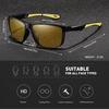 Fashion Vintage Square Frame Unisex Night Vision Glasses Anti Glare UV400 Eyewear Reduce Visual Fatigue
