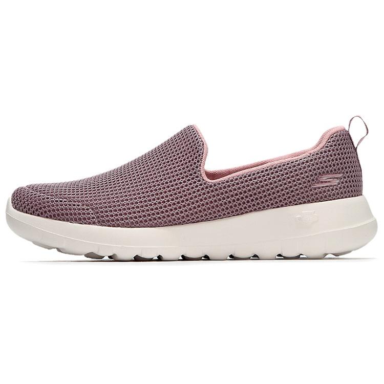 (WMNS) Skechers GO WALK Loafers Gray/Pink Women s 15637-MVE EU 36.5