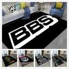 3D BBS Racing Printed Decorative Carpets Non Slip Rugs for Bedroom Kitchen Decor Home Hallway Balcony Floor Mat Soft Doormats