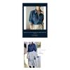 Denim Shirt 2026 Spring New Style Elegant Women's Cardigan Shirt Blue Fashionable Light Jacket