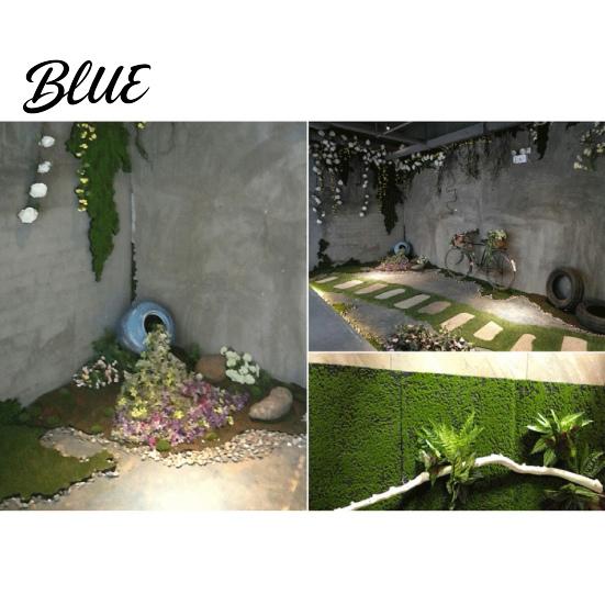 Simulation Moss Artificial Grass Foldable Beautiful Natural Fake Plant for Living Room Lawn