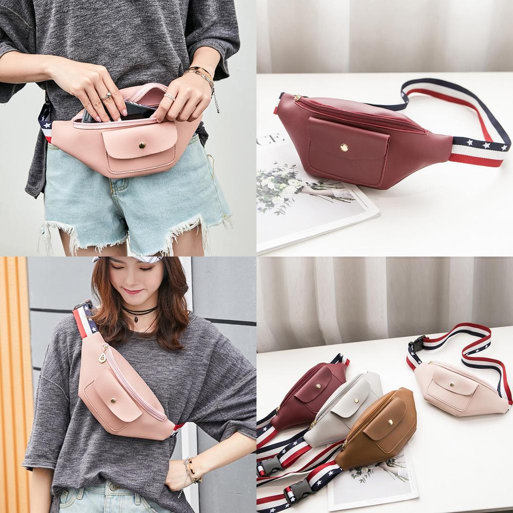 Elegant Multifunctional Sports Bag With Ribbon Shoulder Strap For Active Women