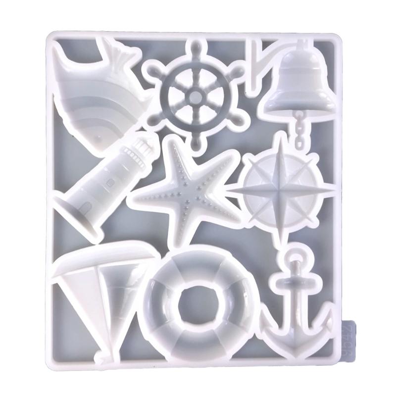 

Stylish Silicone Mold for Handcrafted Accessories Personalized Epoxy Resin Mold білий