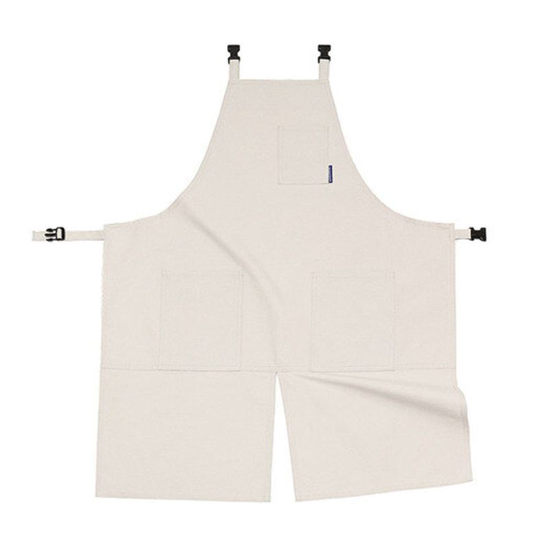 GONG APRON WATERPROOF H-STRAP (OATMEAL)