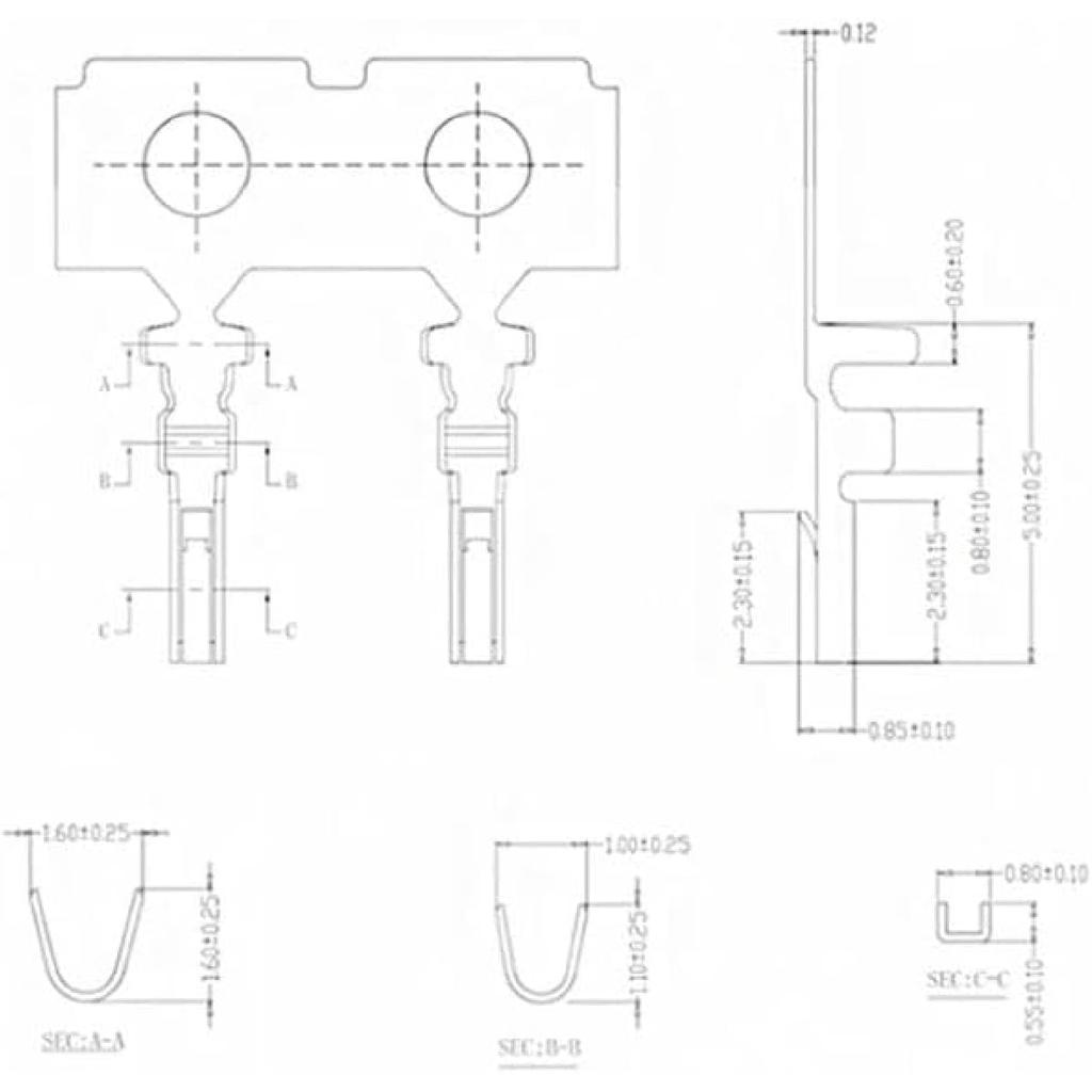 PENGLIN 580PCS GH 1.25mm Connector Kit 2/3/4/5/6/7/8/10 Pin Housing Connector 1.25mm Pitch JST Adapter