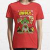 The Incredible Broly T Shirt 100 Cotton Rbrow Super Cartoons Animation Anime Manga Tv Z Broly Idea Quote Sayings Funny Humor