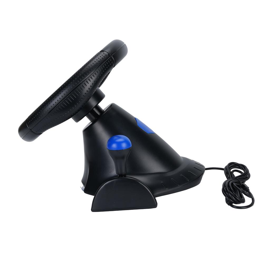 Lenktyninis vairas su linijiniais pedalais ir svirtelėmis USB Universalus 180 laipsnių sukimas Vibracijos grįžtamasis ryšys PC Žaidimas