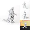 Sběratelská Mechagodzilla Godzilla 2018 Stříbrná Akční Figurka Ideální Pro Dětské Dárky