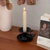 Romantic Iron Candlestick Stand Small Wedding Candle Tray Retro Teacup Candle Holder  Dinning Decor