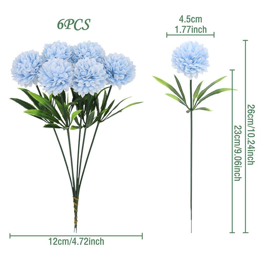 Hydrangea Artificial Flower Silk Non-Fading Arrange Flower Bouquets Ins Style Simulation Fake Flower Bouquet