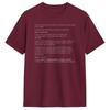 Unisexs Blue Screen of Death Error Tshirt Computer Crash PC T Shirts Tops Summer Streetwear Crewneck Harajuku Casual Tee Shirt