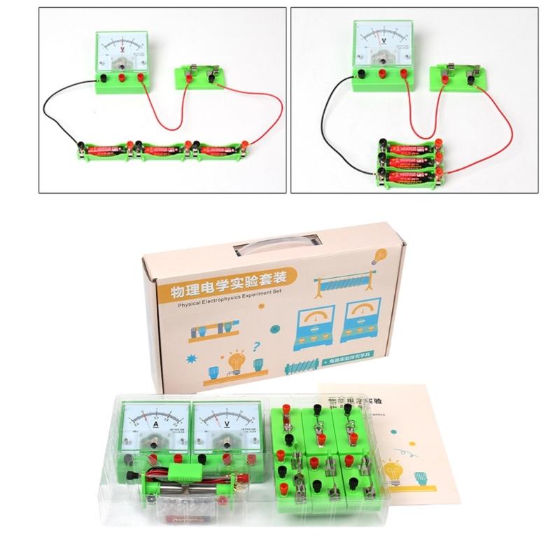 Physics Electrophysics Experiment Set Science Experiment Kits Building Circuits for Classroom Science Experiments