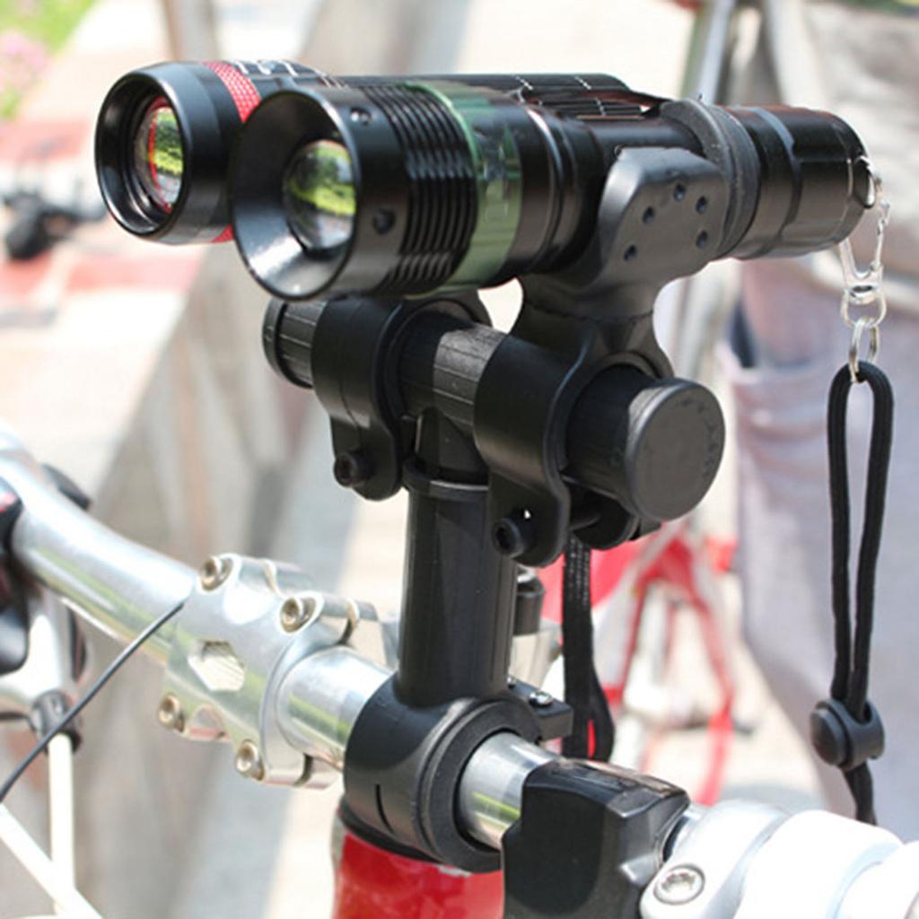 Bicycle Handlebar Extended Bracket Headlight Mount Bar Bike Cycling Flashlight