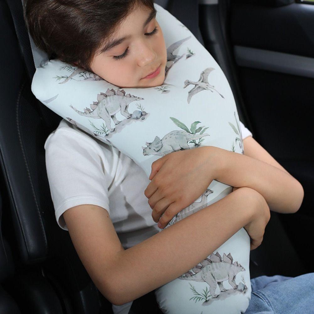 Cartoon Children's Car Sleep Headrest Y-shaped Car Seat Belt Cover Long Trips