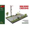 Miniart 1/35 Railroad Crossing Scene Plastic Model MA36059