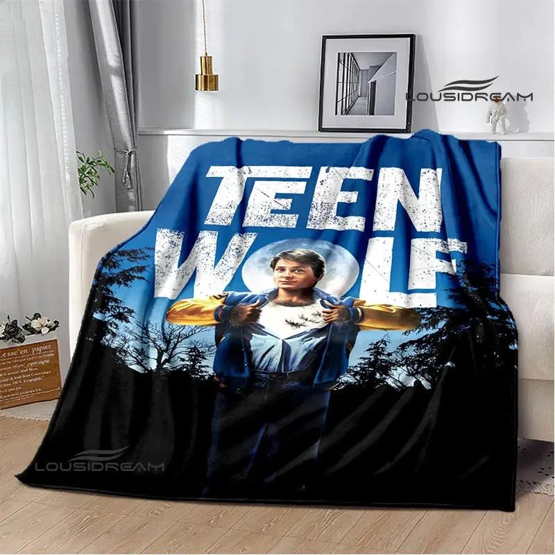 Film Teen Wolf Druckdecke warme Decke Flanschdecke weiche und bequeme Decke Haus Reise Decke Geburtstagsgeschenk