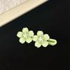 Summer Fresh Flower Hairpin Sweet Girls Sakura Side Clips Bangs Hair Clips For Women Headwear Hair Accessories