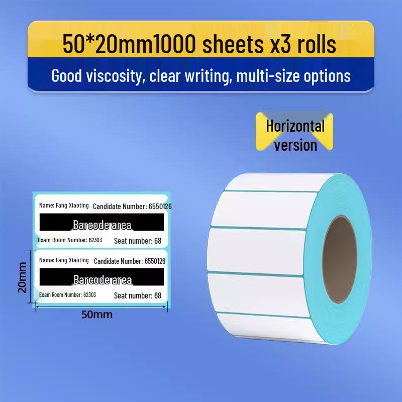 Durable Self-Adhesive Thermal Barcode Label Paper