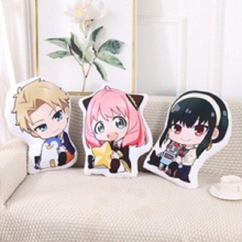 Cute Spy X Family Anya Loid Acrylic Cartoon Plush Doll Pillow For Kids