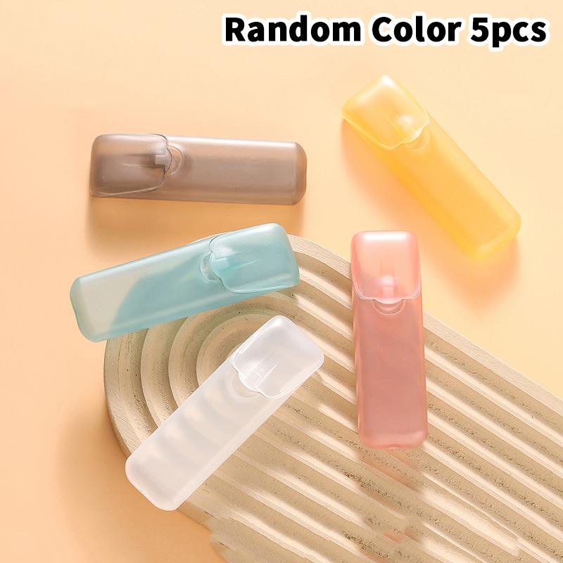 

Мини коробки для хранения зубочисток Держатель для зубочисток с крышкой Дом Кухня Обеденный стол El Restaurant Портативный маленький футляр для зубочисток 5pcs