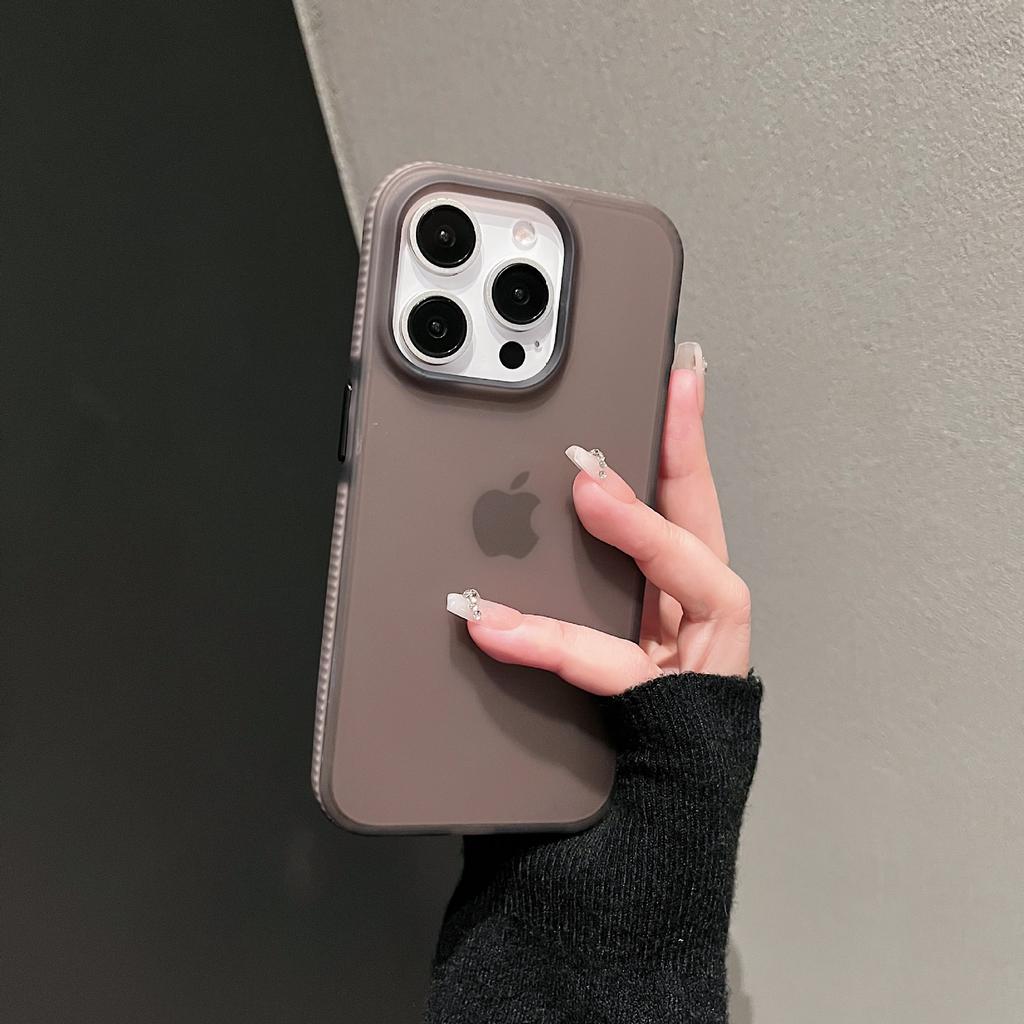 Ins Candy Color Apple 16pro Phone Case, Matte Skin Feel 2.0, Matte 15ProMax12