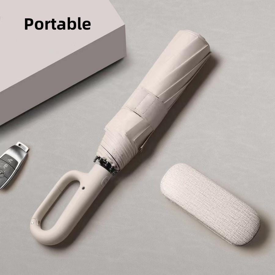 20 Bones Extra Large Reinforced Wind-resistant Rain-resistant Dual-purpose UV-resistant Fully Automatic Ring-buckle Umbrella