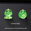 Luminous Frog Car Ornaments: Cute Center Console Decorations