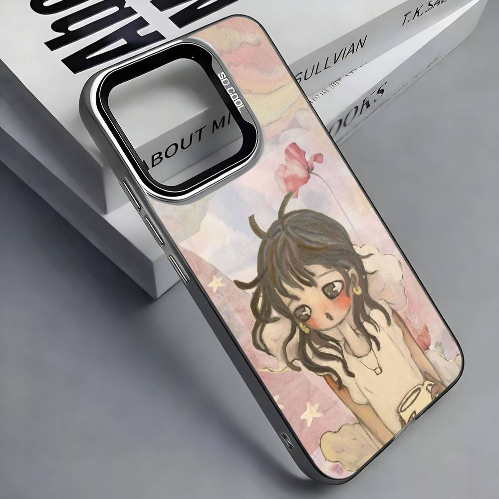 

A-Aya T-Takano Art Phone Case For iPhone 17,16,15,14,13,12,11 Plus,Pro Max,Colored Silver Phone Case iPhoneXSMAX