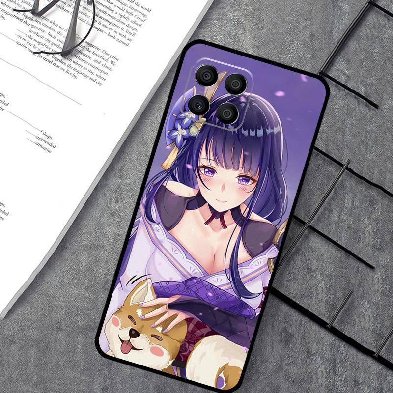 Genshin Impact Raiden Shogun Baal Case For Samsung Galaxy M54 M32 M52 M15 M11 M12 M13 M14 M06 M16 M36 M56 M31 M53 M35 M55 M34