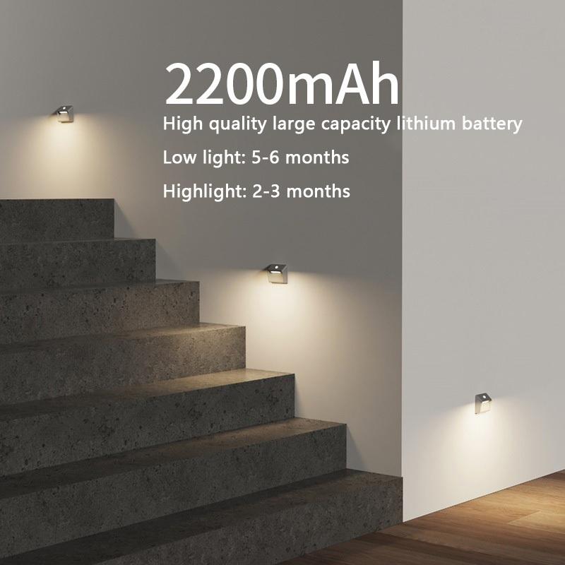 Rechargeable Sensor Night Light Downlight Night Light Human Sensor Wall Light LED Staircase Footer Lights