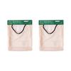 1/2Pcs Wall Garbage Mount Mesh Bag Adhesive Plastic Bag Organizer Holder