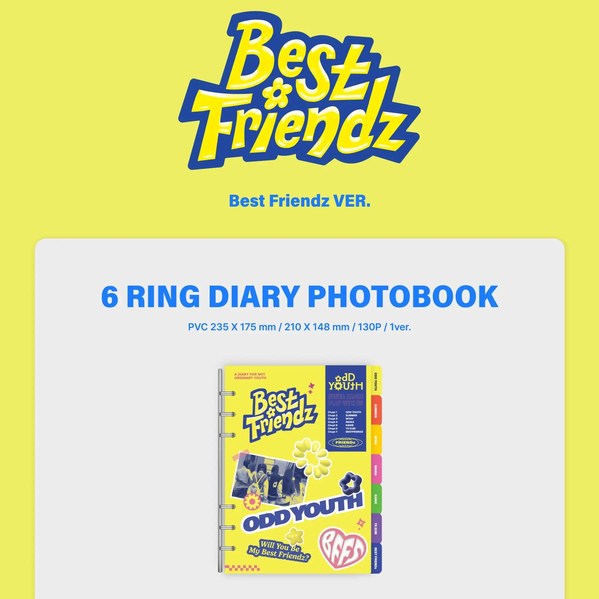 

ODD YOUTH - [Best Friendz] Сингл Альбом BEST FRIENDZ Версия