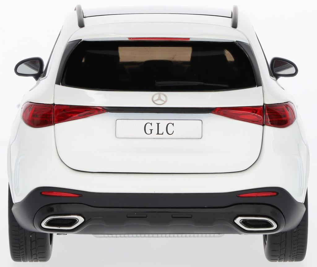 [Mercedes-Benz Collection] Genuine GLC AMG Line (X254) Manufaktur Opalis White 1/18 Scale Model