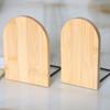 Supplies School Desk Storage Student Stationary Book Stand Book Holder Wood Bookend Bookshelf