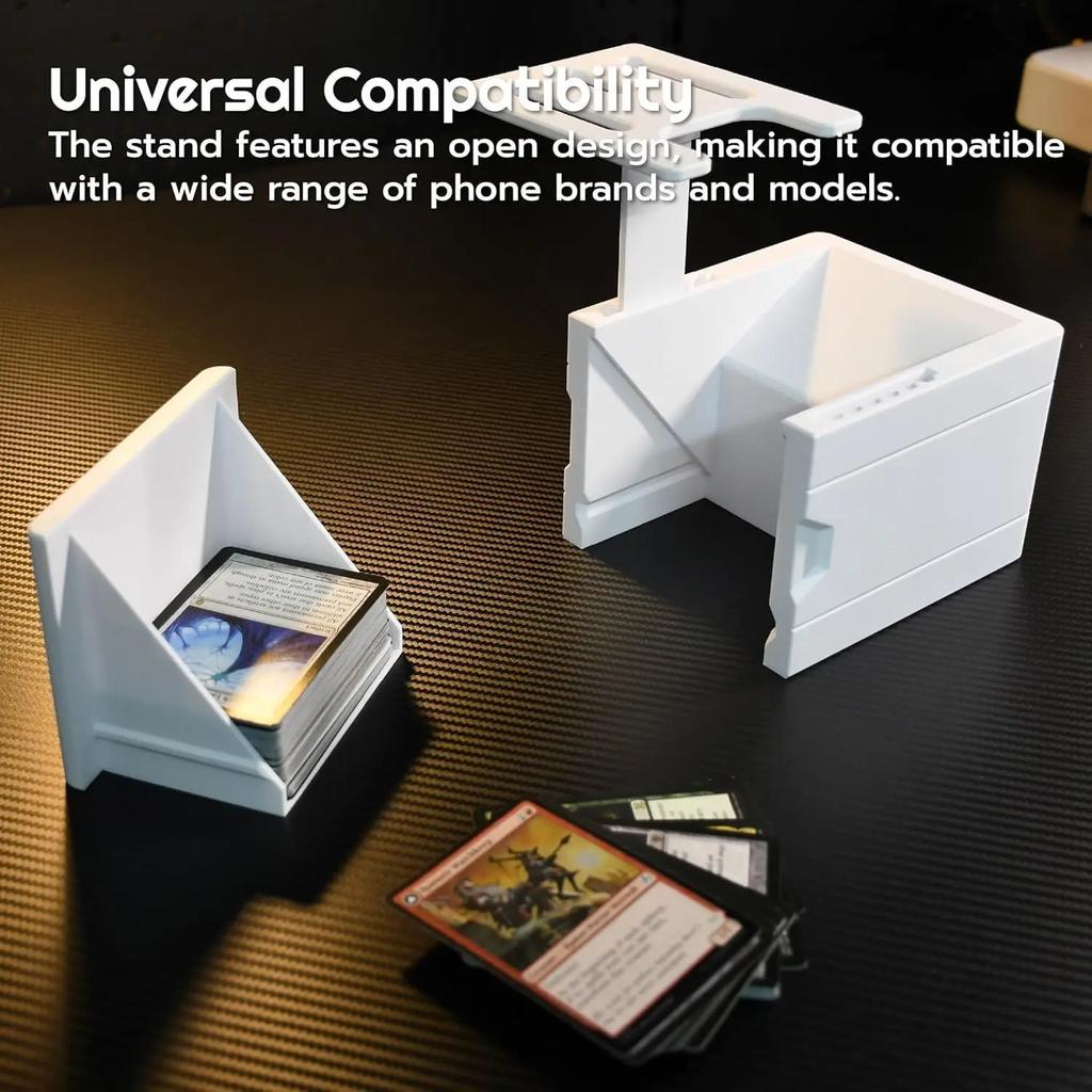 Foldable Card Scanner Stand for MTG Card Slinger for Fast Scan & Price Check Trading Card Scanner Holder Fits for ManaBox App