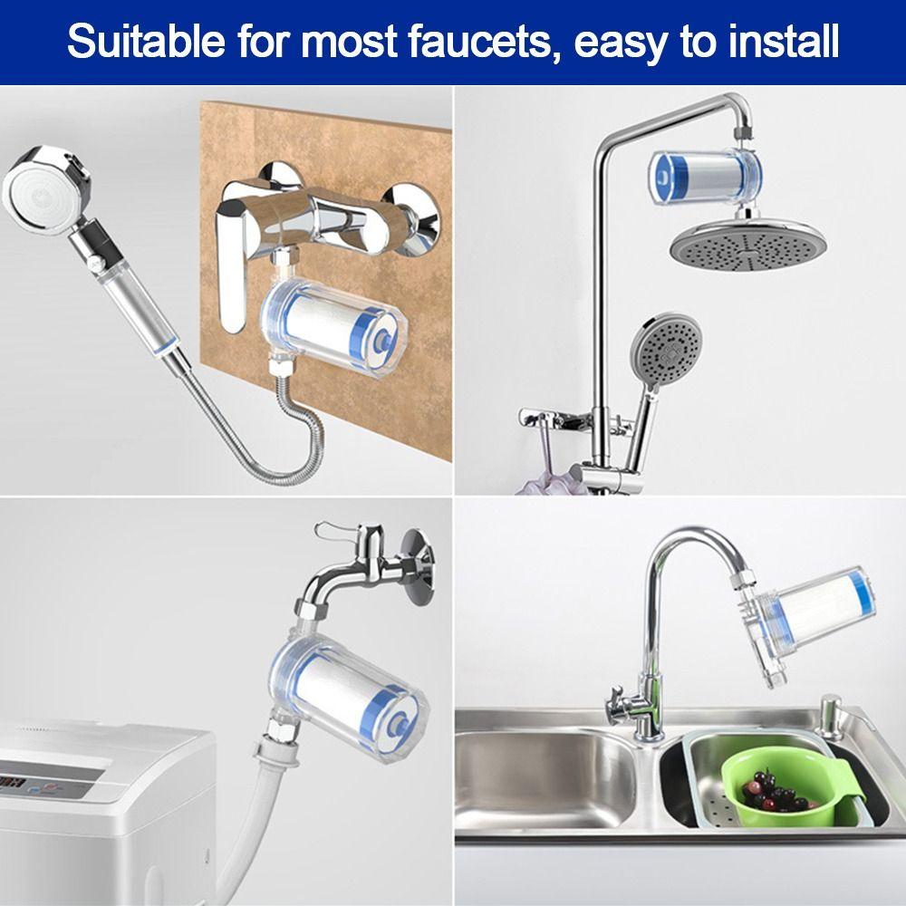 Universal Tap Water Front Water Filter Purifier Output Shower Filter  Household Bathroom Fittings